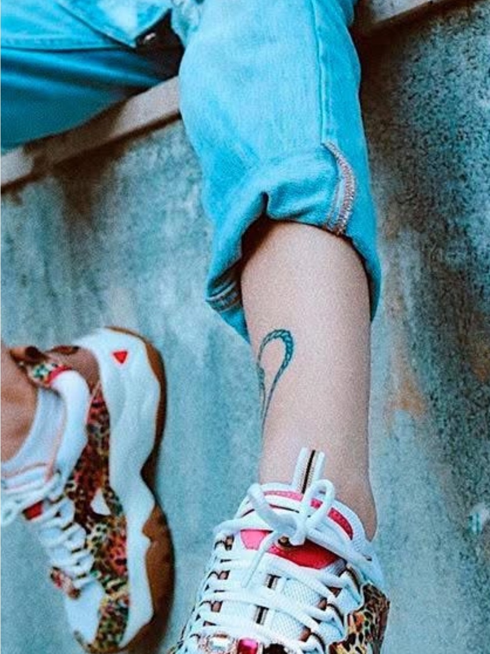 Skechers D'Lites 3.0 "Cheetah Queen" sneakers. - Picture 6 of 6